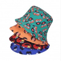 wholesale child cotton sun hat kids summer hat uv protection children bucket hat