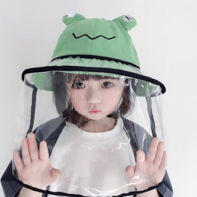 Children's anti spray hat Korean version tide protective hat spring and summer sunscreen cover baby kids hats